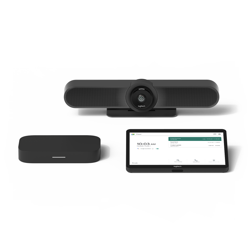 Logitech Small Room Solution with MeetUp for Google Meet