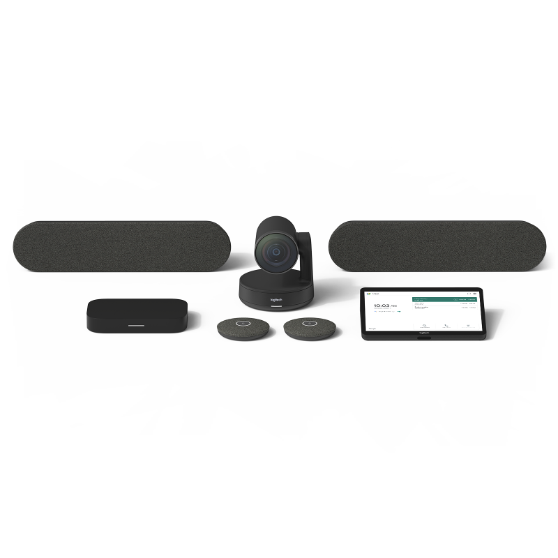[LG-GMR-LR] Logitech Large Room Solution with Rally Plus for Google Meet